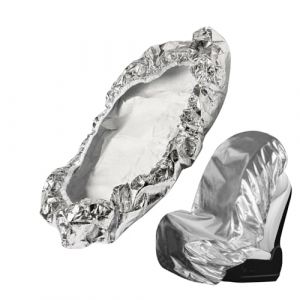 Couvre-Couverture siège d'auto - Protection UV pour Les, Tissu réfléchissant Respirant pour Les sièges d'auto, Couverture Thermique pour Les sièges d'été | Bouclier Thermique Anti-Claro (HanHaiHui, neuf)
