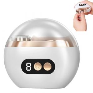 Coupe Ongle Electrique 2 en 1 Nouveau Lime a Ongle Electrique Automatique, Coupe Ongles avec Polissage Lumi&egrave;re LED et Rangement, Silencieux Ciseaux Ongles Pour B&eacute;b&eacute;s Adultes Personnes (A, One Size) (zyxxrfj, neuf)