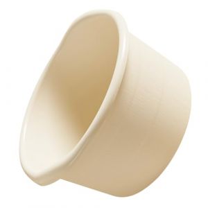 DIYEAH Bassine à Bain De Pieds En Polypropylène Crème, Grand Modèle Surélevé, , Lavage Des Pieds Maison, Bain Relaxant Pour Jambes, Seau Stable Et Solide Pour Usage Fréquent (Canell, neuf)