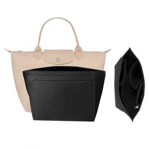 XSDSLS Organisateur de sacs &agrave; main - Organiseur de portefeuille pour Longchamp - En feutre - Plusieurs poches - Pour Longchamp Le Pliage - Accessoires de portefeuille - Sac de transport Longchamps (XDLING, neuf)