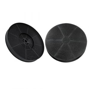 EVAYP Lot de 2 filtres à charbon actif compatibles avec les hottes de cuisine Exquisit CF100 1010035, PKM CF100 C04, Respekta MIZ0031, Bomann KF568 (BStrading, neuf)