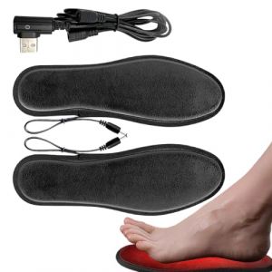 Semelles Chauffantes Rechargeables,Semelles Chauffantes Électriques | Semelles chauffantes pour chauffe-pieds à 3 réglages de chaleur | Inserts de chaussures respirants lavables pour la chasse, le ski (Youpin Life Station, neuf)