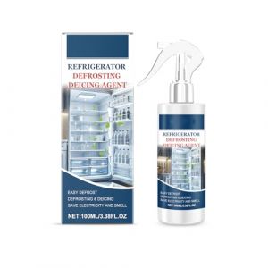Agent De D&eacute;givrage Et De D&eacute;givrage De R&eacute;frig&eacute;rateur 100 ml,Spray De D&eacute;givrages Pour R&eacute;frig&eacute;rateur,D&eacute;givrant Cong&eacute;lateur,D&eacute;givrant Pour Cong&eacute;lateurs,Spray D&eacute;givreur Puissant Pour R&eacute;frig&eacute;rateurs (Monniiva, neuf)