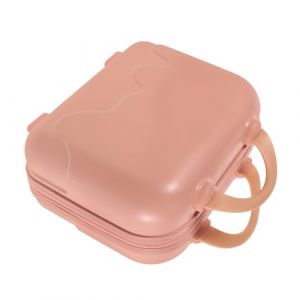 BESPORTBLE Valise De Maquillage Rigide Pour Gar&ccedil;on Fille Filles Trousse De Voyage Portable Avec Poign&eacute;e Organisateur De Beaut&eacute; Pour Voyage Rangement (Quentin Hua, neuf)