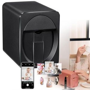 Imprimante D'Art D'Ongle 3D, Machine D'Impression D'Ongle Automatique Intelligente Ongle Mobile Pour Salon De Manucure &agrave; Usage Domestique(Black) (XINGYISHANG（品牌已注册，跟卖必投诉）, neuf)