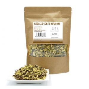 FRISAFRAN | Tisane Reglisse Racine Bio | Th&eacute; de racine de r&eacute;glisse | Th&eacute; De R&eacute;glisse | Reglisse | r&eacute;glisse | Infusion Reglisse | Tisane Reglisse Menthe | Tisane R&eacute;glisse | Tisane Reglisse | 100g (FRISAFRAN, neuf)