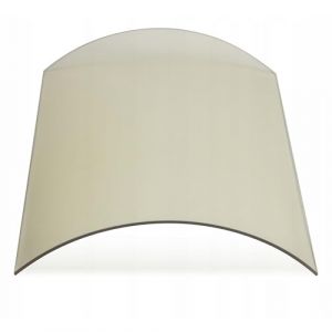 Vitre de po&ecirc;le courb&eacute;e | pour chemin&eacute;e Hark Mero | 448 x 398 x 422 mm | vitre de Foyer, vitre de Remplacement courb&eacute;e, vitre r&eacute;sistante &agrave; la Chaleur Jusqu&rsquo;&agrave; 800 &deg;C | 44,8 x 39.8 x 42.2 cm (HURTOWNIA 7, neuf)