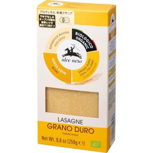 P&acirc;tes (semoule) lasagnes BIO 250 g - ALCE NERO (LESS WASTE, neuf)