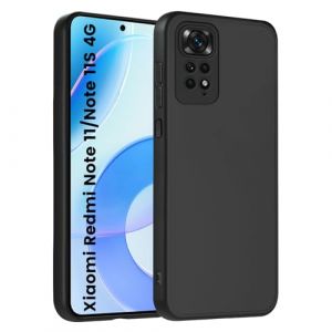 HuwaiH Coque de protection pour Xiaomi Redmi Note 11/Note 11S 4G - Anti-chocs - Protection améliorée de l'appareil photo - Anti-rayures - Antidérapante - Prise en charge du chargement sans fil et (Zhimingeu, neuf)