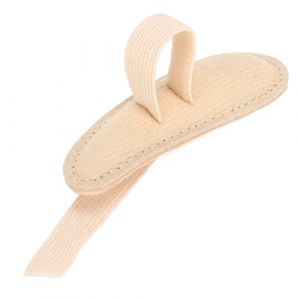 Coussin de Cr&ecirc;te D'orteil en Marteau, Coussin de Contrefort D'orteil, Confortable R&eacute;glable pour la Correction du Pied, Lisseur et Correcteur D'orteil en Marteau (Pied gauche) (Lyanzhi, neuf)