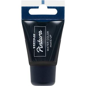 Kryolan Pintura Water Color Tube de maquillage 20 ml, couleur : noir, lavable, sans parfum, sans parabène, idéal pour la peinture du visage et du corps, les enfants, les fêtes, le carnaval et (Kryolan Professional Make-up, neuf)