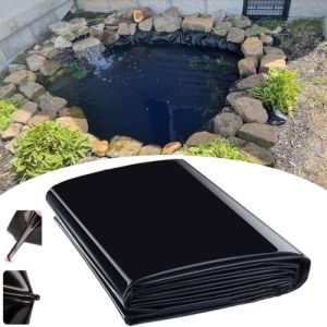 Ddasam B&acirc;che De Bassin en PVC 4x8m Bache Bassin,B&acirc;che pour &Eacute;tang,Rev&ecirc;tement de Bassin en Caoutchouc, &Eacute;tang Liner,B&acirc;che Liner pour Bassin,pour Bassin Koi, Cascades d'eau, Baies (Brand-2022-065971, neuf)