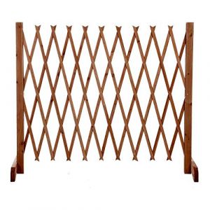 TERRE JARDIN - Barrière de Protection Extensible 120 cm Bois (Outillage de Saint Etienne, neuf)