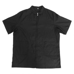 HAMPPLIES Blouse Coiffure Imperm&eacute;able et Respirante Xl V&ecirc;tement de Travail pour Salon et Maison Tablier Barbier Fonctionnel avec Poches Protection Pratique pour Cuisine et Coiffure (Chfaan, neuf)