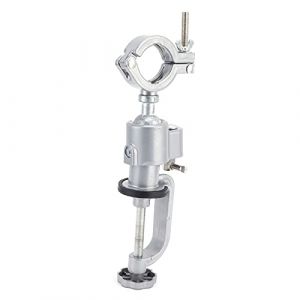HUSHUI Support de Support de Perceuse &eacute;lectrique, D'&eacute;tau Multifonctionnel R&eacute;glable &agrave; 360 Degr&eacute;s avec M&acirc;choires en Caoutchouc pour un Serrage sans Rayures, pour Meuleuses (Faowtop, neuf)