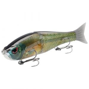 Bassdash SwimShad Glide Bait Leurre Articulé Souple pour Perche, Brochet, Saumon, Truite, Muskie (Bassdash-UK, neuf)