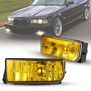 Feux anti-brouillard pour BMW BMW 3er(HB/SDN/WGN)(E36) 09/1990-08/2000 BMW 3er(CPE/CONV)(E36) 10/1991-11/1999 Ein Paar Lentille claire H1 12V 55W R:63178357390 L:63178357389 (jaune) (tula motoren, neuf)