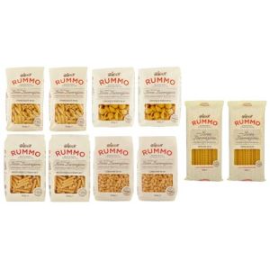 Rummo Pasta Maccheroncelli Lot de 10 paquets de test pour pâtes italiennes à base de semoule de blé dur, pâtes italiennes à base de semoule de blé dur, pâtes italiennes 500 g (Italiaen Gourmet UK Ltd, neuf)