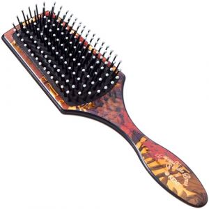 Kent LPB2 Brosse à plumes en nylon avec embout rond Motif floral (Retail Crew, neuf)