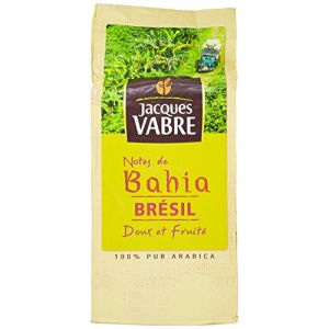 Jacques Vabre Café Bahia Brésil le Paquet 250 g - Lot de 4 (La Famille à Table! - LFàT!, neuf)