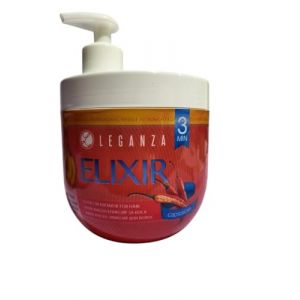 Leganza Masque Crème Elixier avec Capsicine pour cuir Chevelu Sensible et Cheveux Graisseux (EUROMIX - merci dall`Est Europa, neuf)