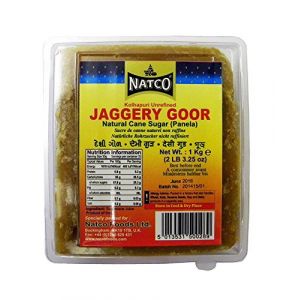 Natco Jaggery(Cane Sugar) 1KG (Jalpur Millers Online, neuf)