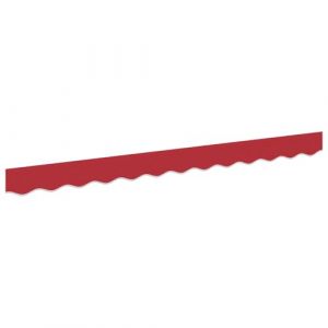 Tomostar Tissu de Remplacement de Cantonni&egrave;re d&rsquo;auvent, Lambrequin pour Store Toile de Remplacement Bandeau Banderole Store Banne Cadre de 3 m Rouge 2.8x0.2 m (Tomostar, neuf)