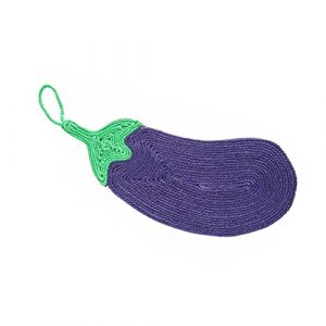 ibasenice Griffoir pour Chat Aubergine Planche &agrave; Gratter Pratique pour Animaux De Compagnie Tapis De Jeu pour Chat (Yunfan YBJ, neuf)