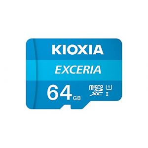 Kioxia 64GB Exceria U1 Class 10 microSD (⚡FLASH TONER⚡, neuf)