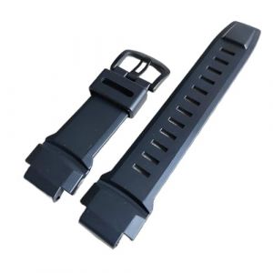 CAWEUER Bracelet de montre en r&eacute;sine compatible avec Casio PROTREK PRG-200/260/270/500/250/550 PRW-2500/5100//5000/2000/3500(B clasp-with cap) (SENkou, neuf)