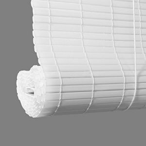 Store fenêtre enrouleur PVC, couleur au choix, 5 tailles, Intérieur et Extérieur, de MadeInNature® (Blanc Largeur 150 cm Longueur 180 cm) (cité de la déco, neuf)