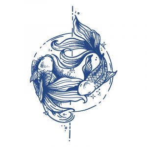 ARYU Autocollant De Tatouage à Base De Plantes, 3 PièCes, Poisson Rouge, ImperméAble, Longue DuréE, Bras ArrièRe, Fleur, Semi-Permanent, Lavable, 12 × 19cm (XCTT, neuf)