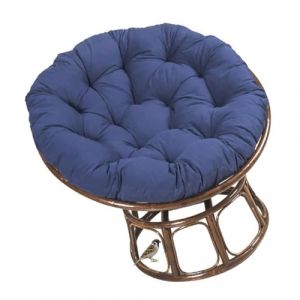 MCNDSI Coussin de Fauteuil Sol Rembourr&eacute; pour Pivotant Rond et &Eacute;paisseur du Meubles Rotin Chaises Jardin Rondes(#11,50x50cm) (Lausit Zenr, neuf)