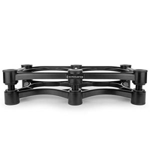 IsoAcoustics Iso-Stand Series Speaker Isolation Stands with Height & Tilt Adjustment: Iso-430 (43 x 23 cm) Single (LA BOITE A MUSIQUE 57, neuf)