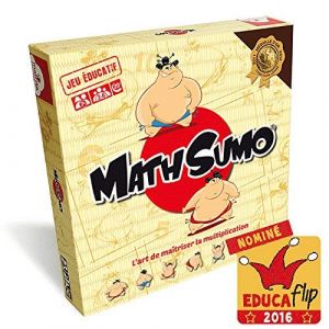 mattika Editions - MathSumo - Jeu de soci&eacute;t&eacute; &eacute;ducatif &ndash; Jeu pour Apprendre Les Tables de Multiplication &ndash; D&egrave;s 7 Ans (MATTIKAJEUX, neuf)