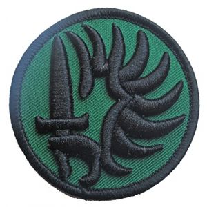 Patche Écusson Légion Etrangère France Logo 3D Patch Brodé Thermocollant (Naga.Hitam, neuf)