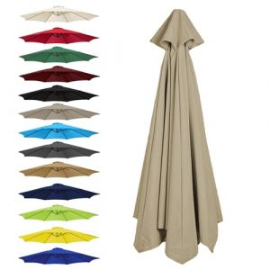 CMJYMX Toile De Rechange pour Parasol 6 Baleines: 2,0/2,5/2,7/3,0 M, 8 Baleines : 2,0/2,3/2,7/3,0/3,5 M(Top Color,8 Ribs: 350CM/11.5FT) (昌海商贸, neuf)