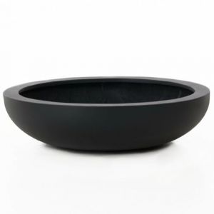 VIVANNO Bac à Plantes Bac à Fleurs Bac décoratif en Fibre de Verre Anthracite Plana - 14 x 54 cm (AE Trade, neuf)