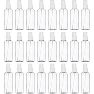 24 PCS 100ml Flacon Vaporisateur Vide Flacon Pulvérisateur Atomiseur en Plastique Réutilisables pour Le Nettoyage, La Désinfection à l'alcool, Les (Ninolyte, neuf)