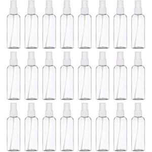 24 PCS 100ml Flacon Vaporisateur Vide Flacon Pulvérisateur Atomiseur en Plastique Réutilisables pour Le Nettoyage, La Désinfection à l'alcool, Les (Ninolyte, neuf)