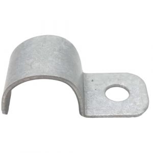 30 Pièces Fixation Murale Grillage Rigide Sur Mur 7mm Attache Grillage Rigide Inoxydable Colliers de Serrage en U à Trou Unique Support de Câble,pour Ø 7-8mm Câble Tuyaux d'eau Installation (SVF TUNDER PRICE, neuf)