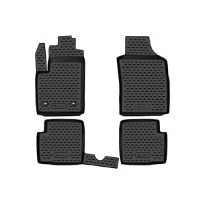 Element Tapis de Sol TPE pour Toyota RAV4 (2006-2010) | SUV | 4 pièces | Tapis de Sol de Voiture 100% sur Mesure, Tapis de Voiture en Caoutchouc (Auto Hotarek, neuf)