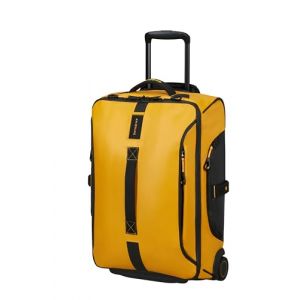 Samsonite Paradiver Light - Sac de Voyage à roulettes (55 cm), Small, Bagage Cabine, Déperlant, Léger, 48,5L, Jaune (Yellow) (TradeINN, neuf)
