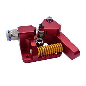 Kit d'extrudeuse de rechange CR-10S Pro à double engrenage en aluminium MK8 pour imprimante 3D Creality CR-10, CR-10 S4, S5 Ender 3, Ender-5 et Tornado (3DSolutionsHut, neuf)