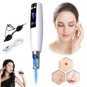Stylo Picoseconde -9 Modes + 4 Niveaux, Stylo Pour Enlever Les Grains De Beaut&eacute;,Appareil Plasma Pour Enlever Les Taches De Rousseur,Les Cicatrices,Les Tatouages,Les Taches Brunes, Avec Lunettes,Blue (YingXianDeShunLaiJiShangMaoYouXianGongSi, neuf)