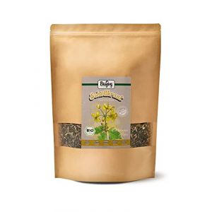 Biojoy Grande Chélidoine BIO (500 g), séchée et coupée, idéale pour le thé et l'infusion (Chelidonium Majus) (Biojoy, neuf)