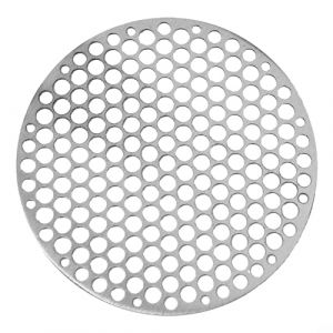 Grille de barbecue ronde en acier inoxydable pour jardin, camping, , randonnée, cuisine (18 cm) (ReachMall, neuf)