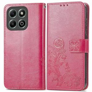 RankOne Coque en Cuir pour Honor 200 Smart/Honor X7C (6.8" inches), &Eacute;tui Portefeuille avec 3 Emplacements pour Cartes 1 Poche &agrave; Monnaie - Rouge (Rankone, neuf)