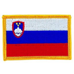Akachafactory Patch écusson brodé Drapeau slovenie Slovene thermocollant Insigne Backpack (Akachafactory, neuf)