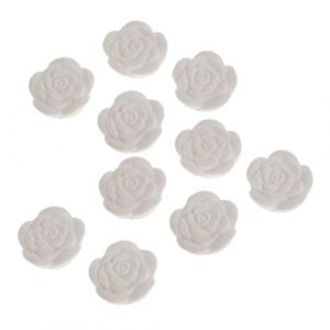 SM SunniMix 10pcs Galet Aromatique Diffuseur d'Huiles Essentielles Fleur - Rose (Colcolo-EU, neuf)